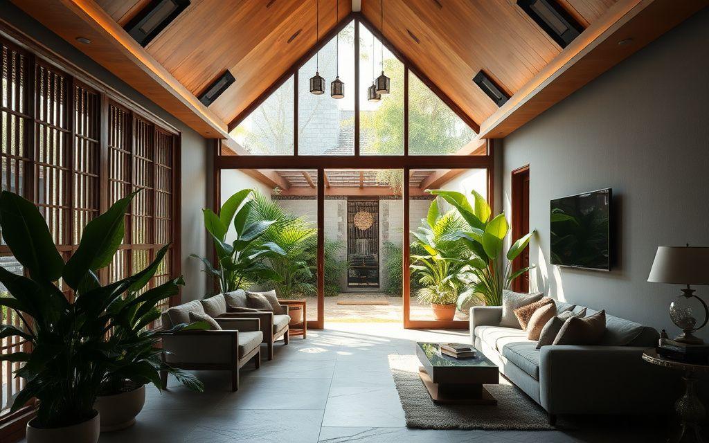 Courtyard villa interior in Damansara Heights